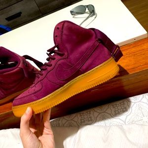 Air force 1 high ‘Bordeaux’ 7Y fits women 8.5-9